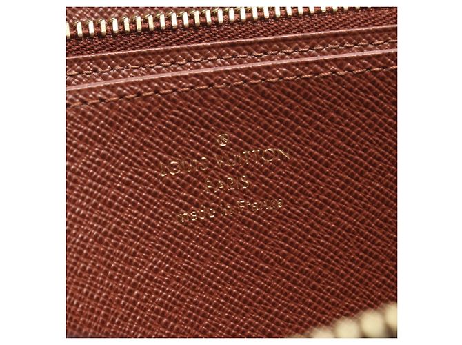 Cartera Zippy Louis Vuitton Castaño - vista 4