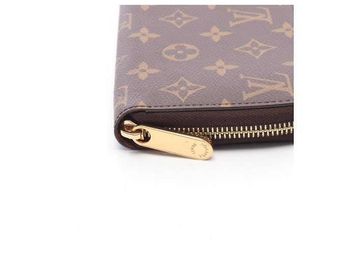 Cartera Zippy Louis Vuitton Castaño - vista 5