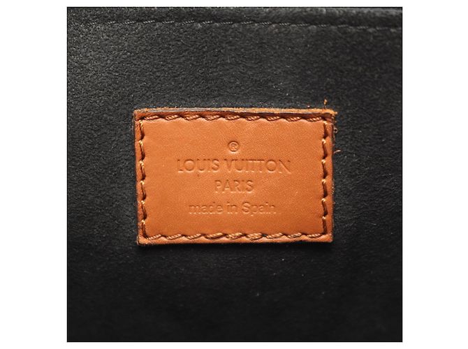 Borsa a tracolla Louis Vuitton Dauphine MM Monogram Reverse Marrone - vista 4