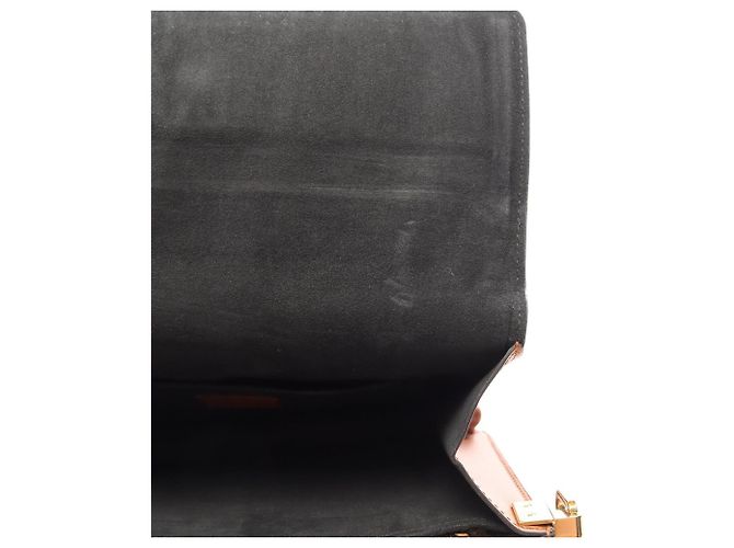 Borsa a tracolla Louis Vuitton Dauphine MM Monogram Reverse Marrone - vista 7