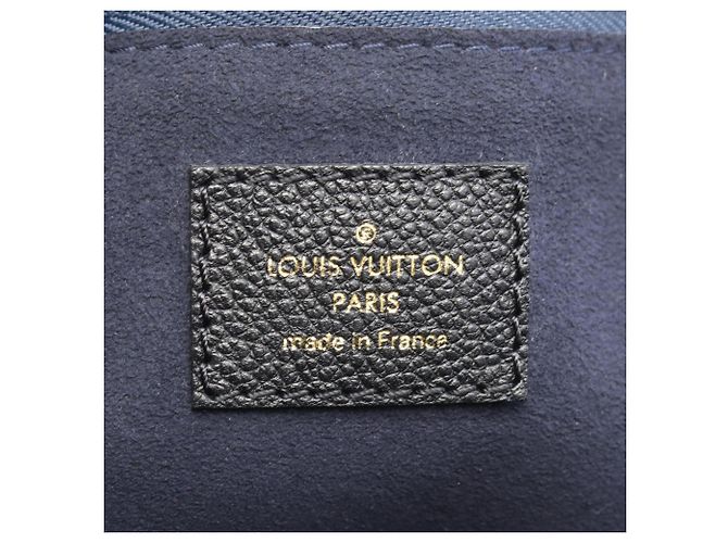 Louis Vuitton Neverfull MM Monogram Empreinte Noir Tote Bag Schwarz - Ansicht 4
