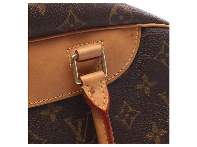 Borsa a mano Louis Vuitton Deauville Bowling Vanity Marrone - vista 10