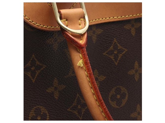 Borsa a mano Louis Vuitton Deauville Bowling Vanity Marrone - vista 11