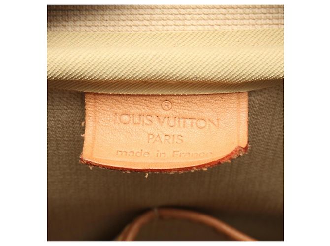 Borsa a mano Louis Vuitton Deauville Bowling Vanity Marrone - vista 4