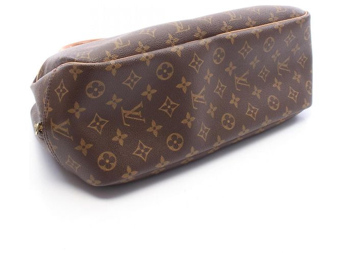 Borsa a mano Louis Vuitton Deauville Bowling Vanity Marrone - vista 6