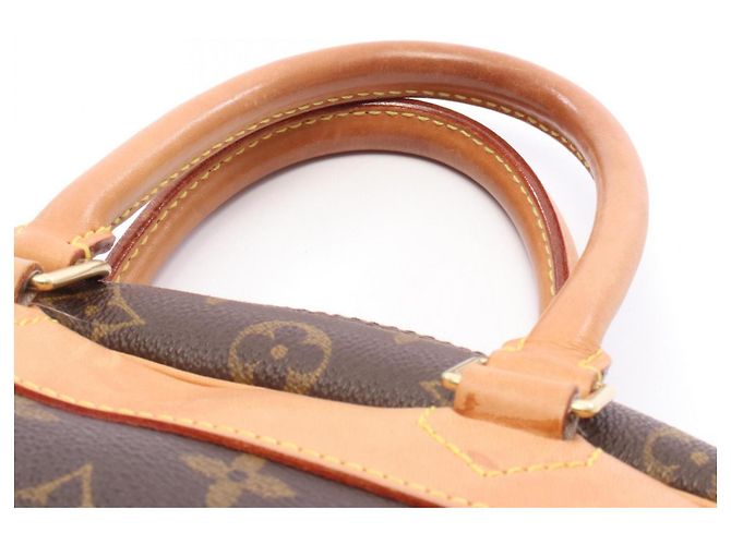 Borsa a mano Louis Vuitton Deauville Bowling Vanity Marrone - vista 7