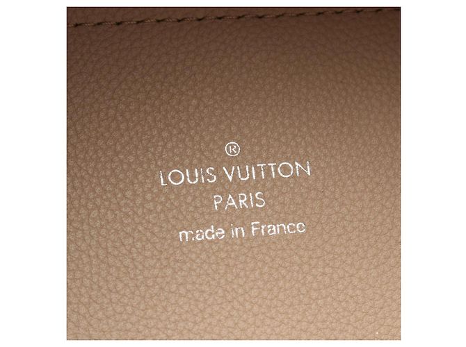 Borsa 2-Way Louis Vuitton Mahina PM Beige - vista 4