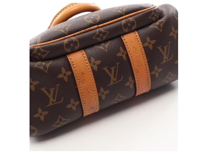 Sac à main Louis Vuitton Keepall Cargo 25 Monogram Archive Marron - vue 10