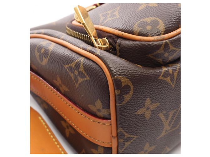 Sac à main Louis Vuitton Keepall Cargo 25 Monogram Archive Marron - vue 12