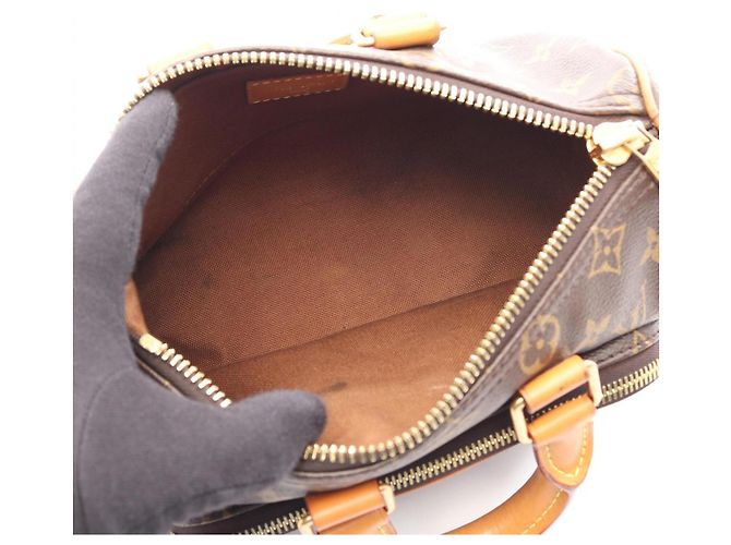 Sac à main Louis Vuitton Keepall Cargo 25 Monogram Archive Marron - vue 3