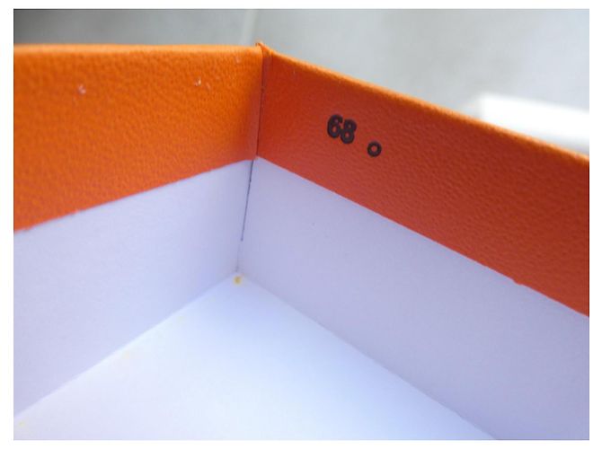 Hermès Mini Kelly II Orange Box Weiß - Ansicht 6