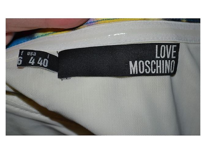 Love Moschino Mini-Kleid mit abstraktem Print - Ansicht 2
