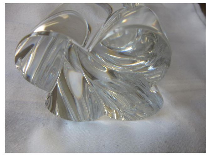 Castiçal de cristal Baccarat "Aladin" - vista 5