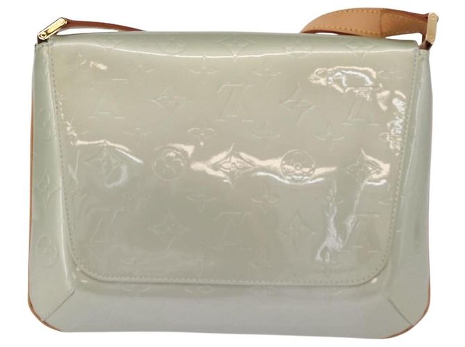 Louis Vuitton Thompson Street Monogram Vernis medium Castaño - vista 2