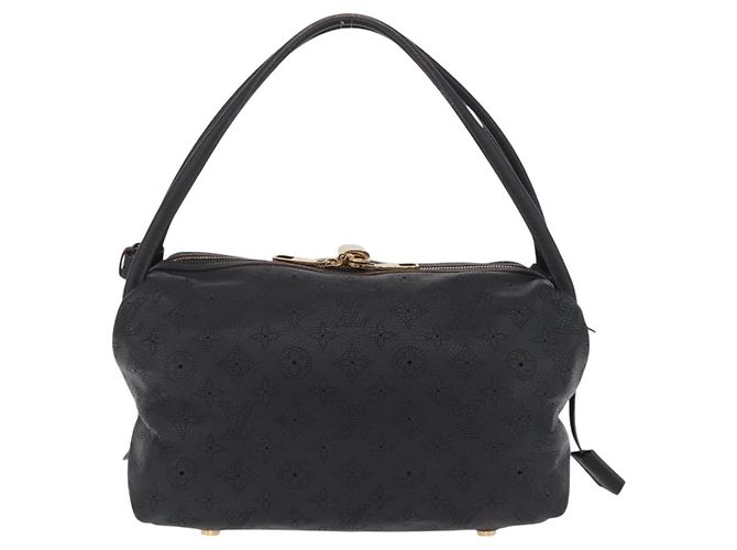 Louis Vuitton Galatea Mahina Leather PM Nero - vista 2