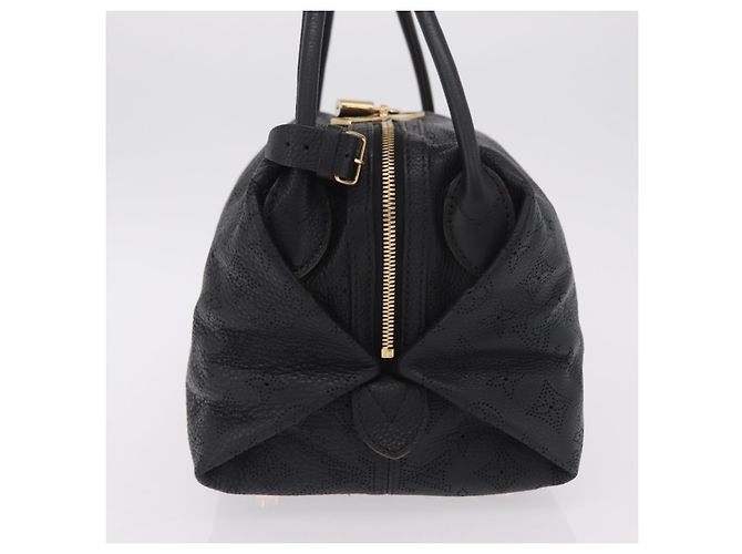 Louis Vuitton Galatea Mahina Leather PM Nero - vista 3