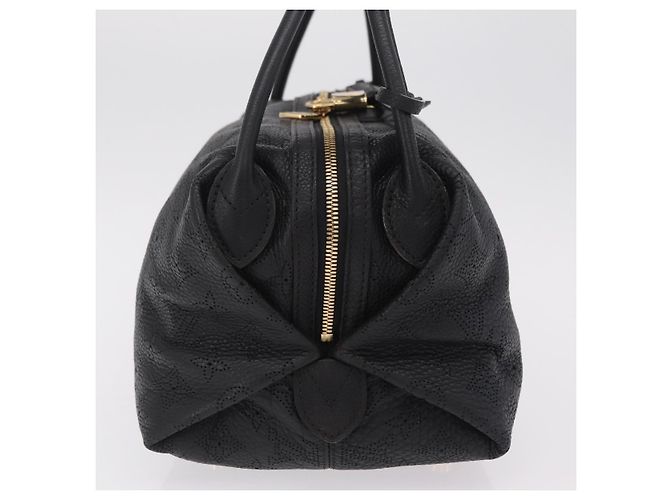 Louis Vuitton Galatea Mahina Leather PM Nero - vista 4