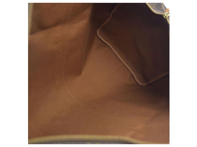 Louis Vuitton Keepall Monogram Canvas 60 Marrone - vista 3