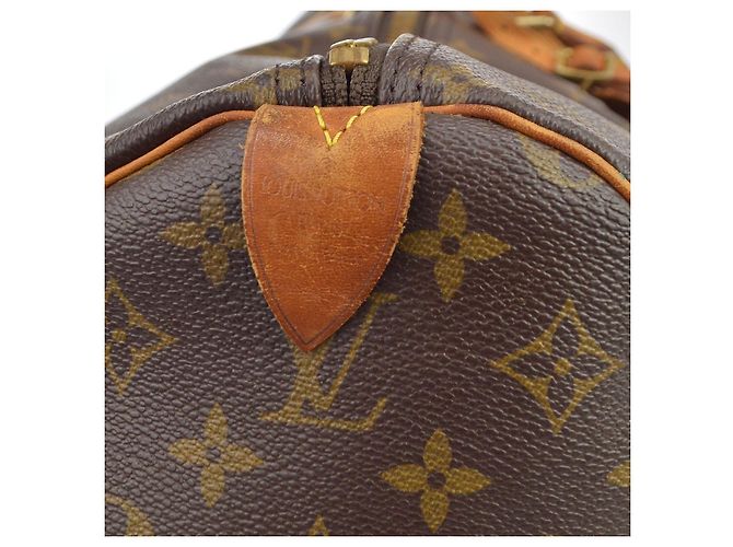 Louis Vuitton Keepall Monogram Canvas 60 Marrone - vista 5