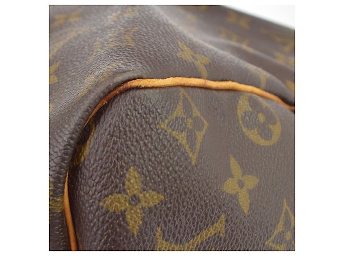 Louis Vuitton Keepall Monogram Canvas 60 Marrone - vista 7