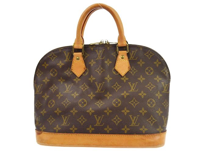 Louis Vuitton Alma Monogram Canvas PM Marrone - vista 2