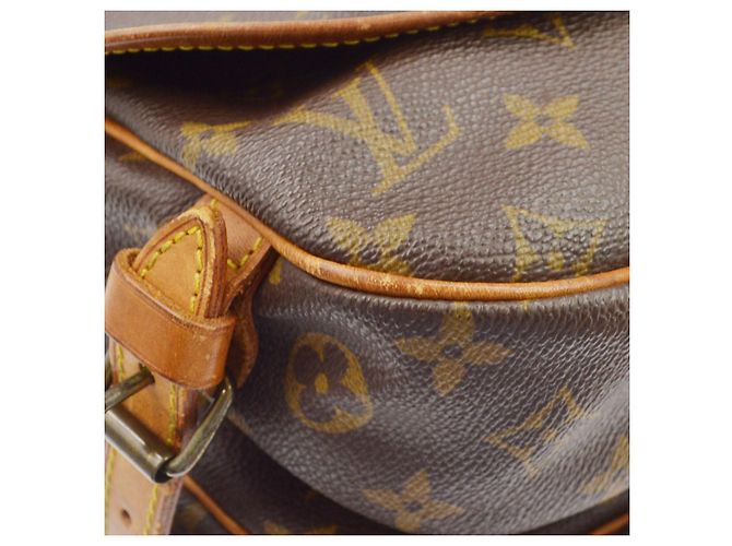 Louis Vuitton Saumur Monogram Canvas 30 Marrone - vista 7