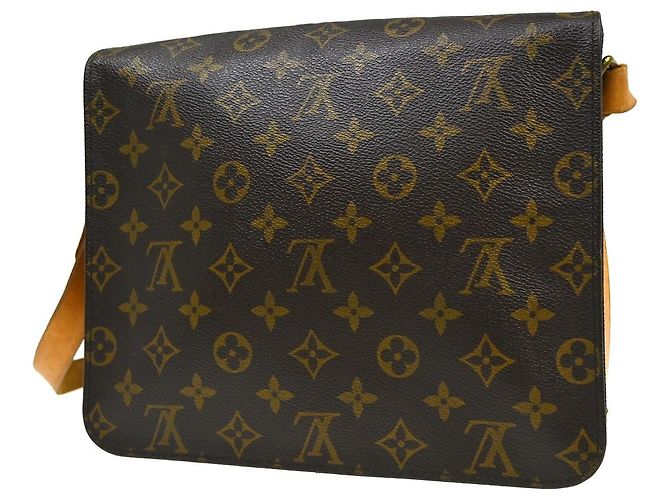 Louis Vuitton Cartouchiere Monogram Canvas GM Marrone - vista 2