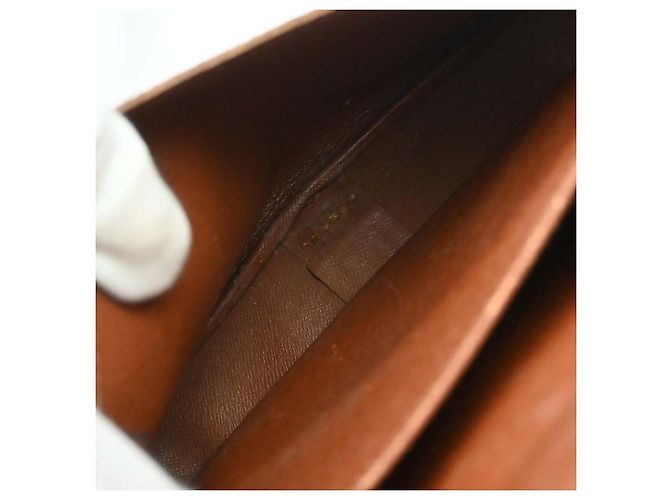 Louis Vuitton Cartouchiere Monogram Canvas MM Marrone - vista 3