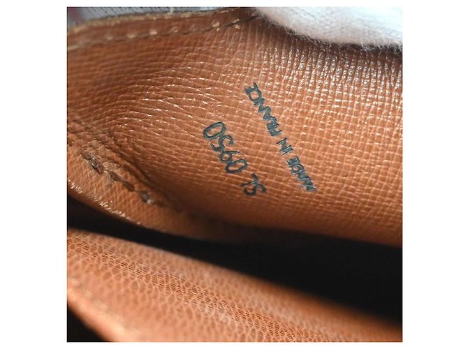 Louis Vuitton Cartouchiere Monogram Canvas MM Marrone - vista 4