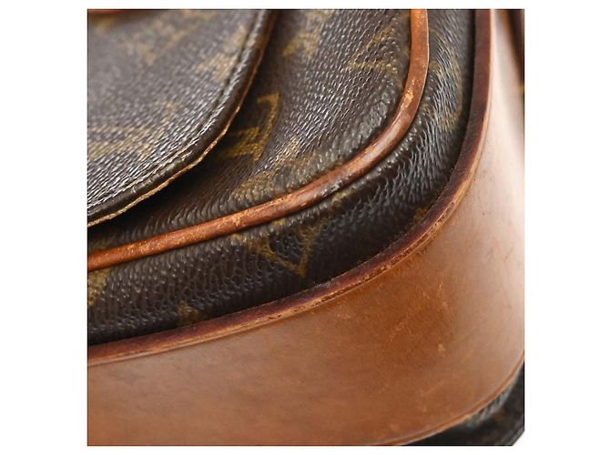 Louis Vuitton Cartouchiere Monogram Canvas MM Marrone - vista 5
