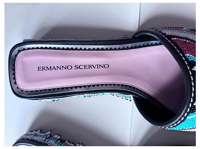 Sandales Ermanno Scervino avec perles - vue 3