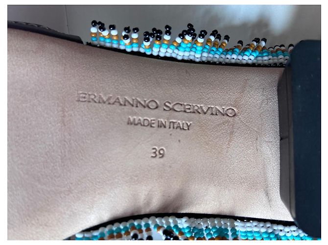 Sandales Ermanno Scervino avec perles - vue 7