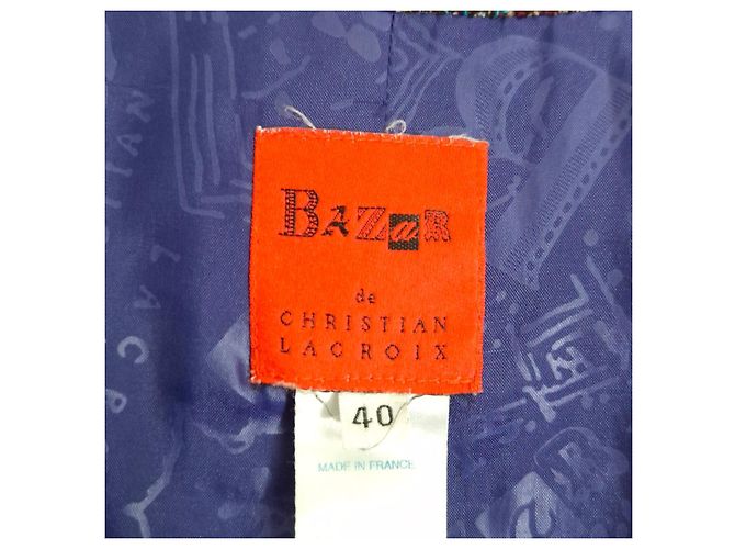 Abrigo Christian Lacroix Bazar Tweed - vista 13