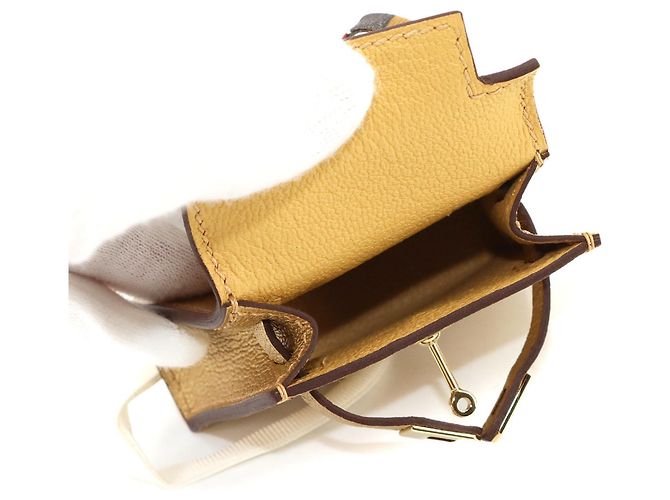 Hermès Kelly Twilly Mini Handbag Charm D'oro - vista 7