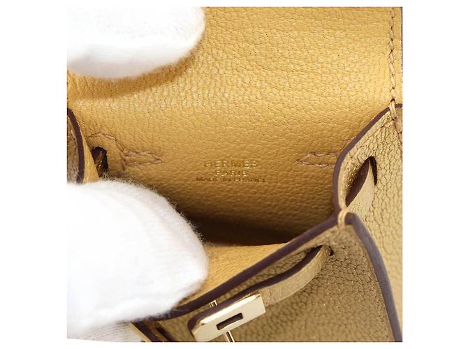 Hermès Kelly Twilly Mini Handbag Charm D'oro - vista 8