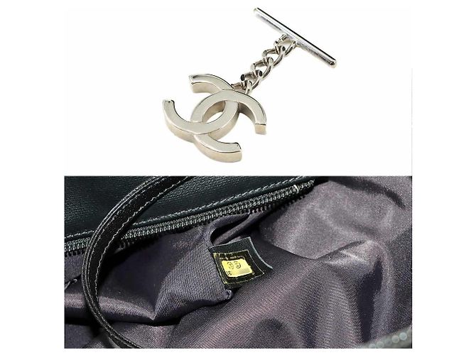 Borsa Tote Chanel Paris Biarritz MM Nero - vista 9