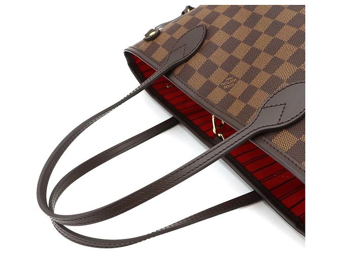 Borsa Tote Louis Vuitton Neverfull PM Damier Marrone Damier ebene - vista 6
