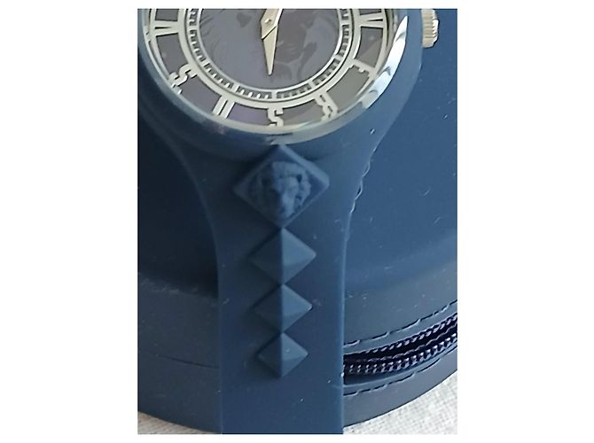 Orologio Versus Versace Quartz Gomma Blu - vista 5