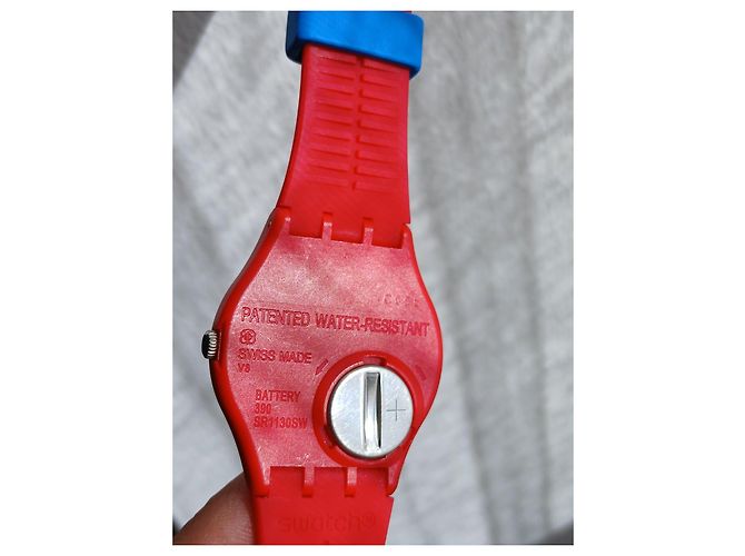 Autre Marque Reloj Swatch Peanuts Klunk! Roja Multicolor - vista 7