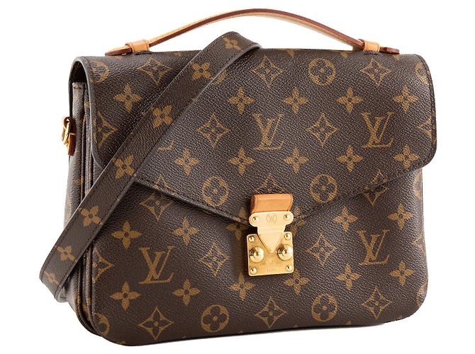 LOUIS VUITTON - Borsa a tracolla Métis Louis Vuitton in tela monogram recubierta Marrone - vista 2