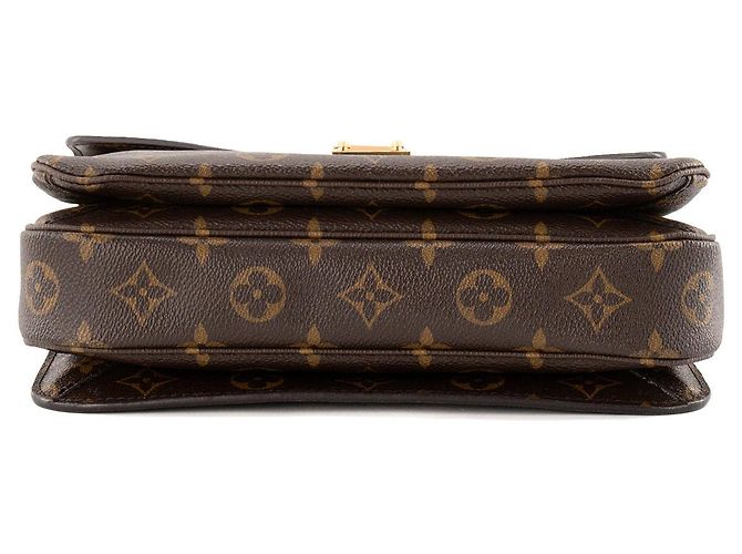 LOUIS VUITTON - Borsa a tracolla Métis Louis Vuitton in tela monogram recubierta Marrone - vista 4