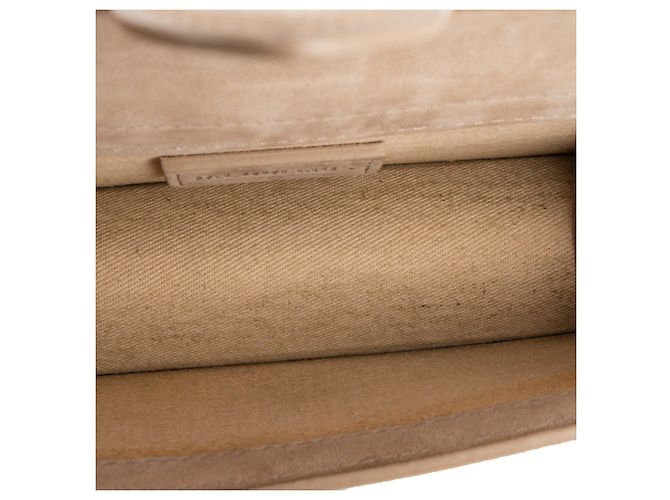JACQUEMUS - Borsa a tracolla Bambino Jacquemus in camoscio grigio - vista 7