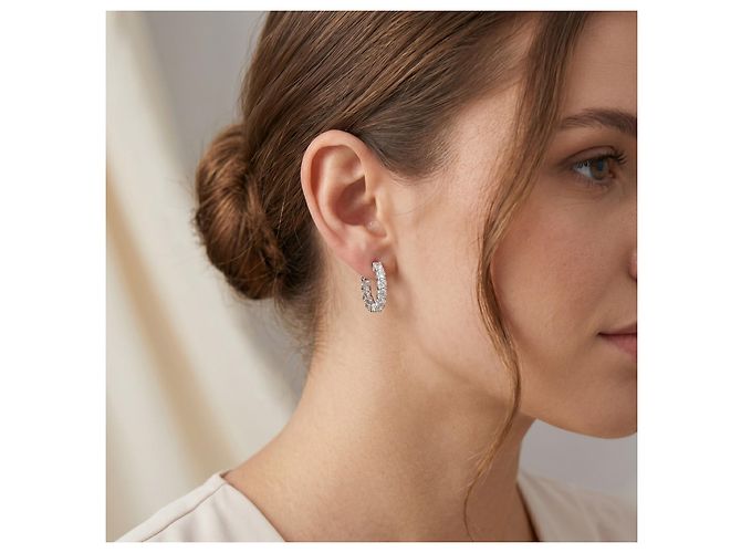 Tiffany & Co. Pendientes de botón Platino 950 Diamantes 1,51 ct Lujo - vista 2