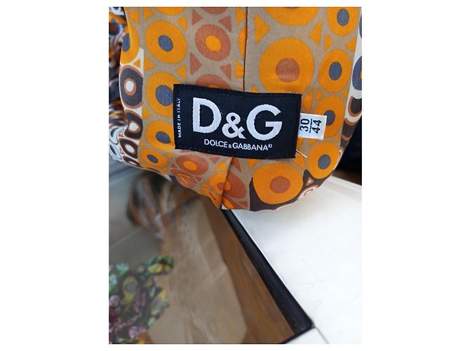 Abrigo Dolce & Gabbana Tweed y Denim Multicolor - vista 10