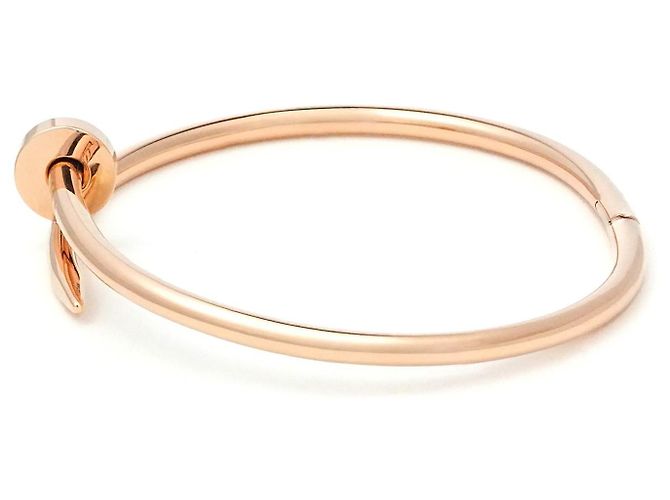 Cartier Juste un Clou Bracciale Oro Rosa 750/18K Mis. 20 Rigido Chiodo Lusso D'oro - vista 3