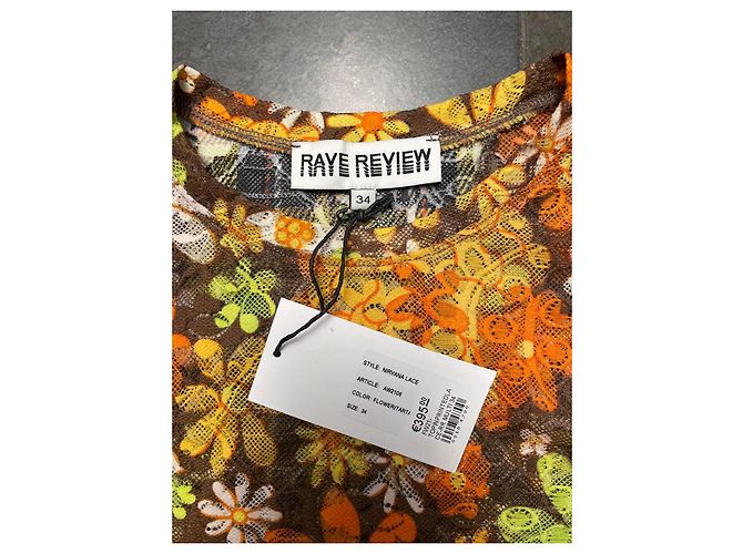 Autre Marque Top Rave Review Nirvana Lace in rete - vista 2