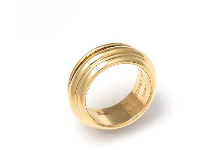 Piaget Possession Ring Gelbgold 750/18K Vintage 1990 Gr. 54 Full Set mit Box - Ansicht 2