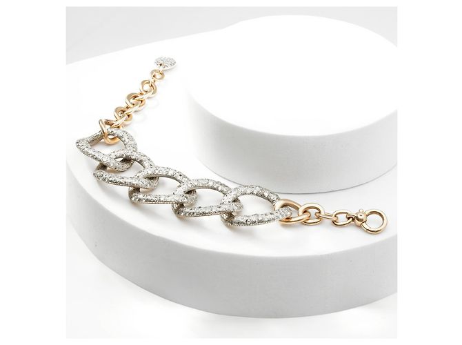 Pomellato Bracciale Tango Oro 750/18K 11 ct Diamanti 75 g Prezzo originale 76.000 € Lusso - vista 4