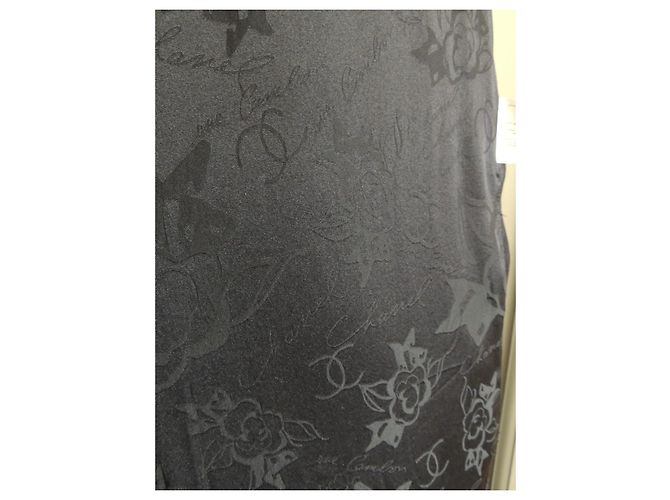 Chanel Abrigo de Tweed Mohair y Cordero de Mongolia Métiers d'Art Paris Dallas Negro Blanco - vista 8