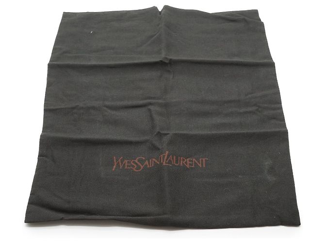 Yves Saint Laurent Borsa a pochette a busta vintage in pelle trapuntata nera Nero - vista 6